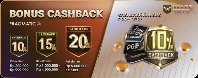 CASHBACK LIVEGAME